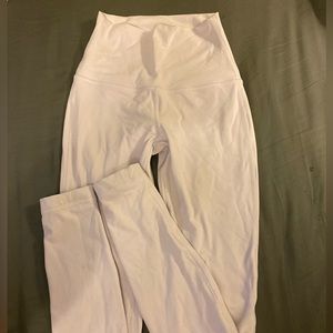 Light purple lululemon leggings, size 0
